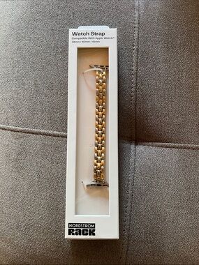 NWT Nordstrom Rack Two-Tone Apple Watch Band Bracelet Strap 38/40/41mm